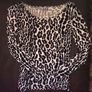 Leopard print long sleeve